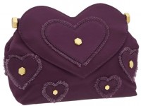 Marc by Marc Jacobs Party Girl Heart Applique Clutch 
