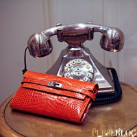 Hermes Kelly Wallet with Plaza Detail