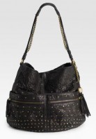 Olivia Harris Studded Ball Hobo