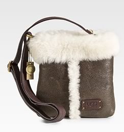 UGG Australia Small Shearling/Leather Crossbody Bag - PurseBlog