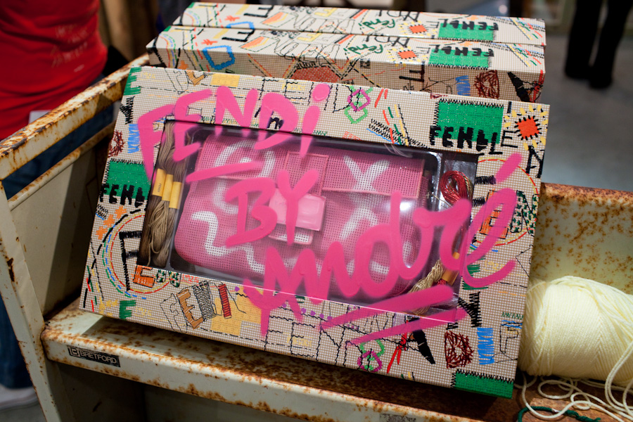 Fendi needlepoint online bag kit