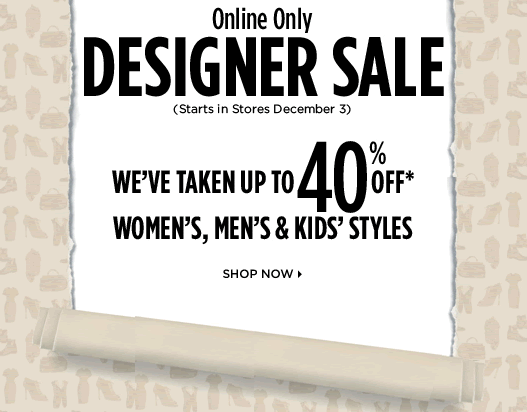 Saks Designer Sale 2009