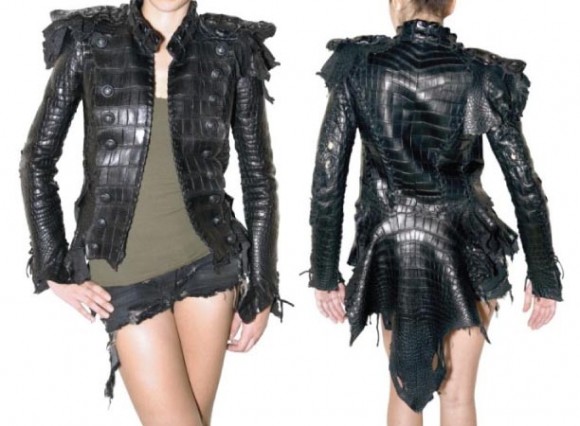 Balmain Crocodile Tail Jacket