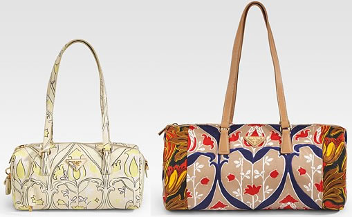 Prada Spring 2010 Print Roll Bags Prada Spring 2010 Print Roll Bags