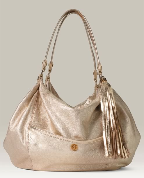Tory burch deals metallic purse