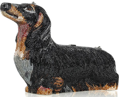 Love Dachshunds Then This Judith Leiber Crystal Clutch is for You