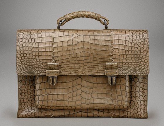 The most beautiful briefcase ever This Bottega Veneta just might