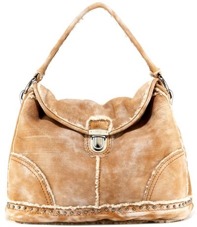 Prada shearling hobo deals