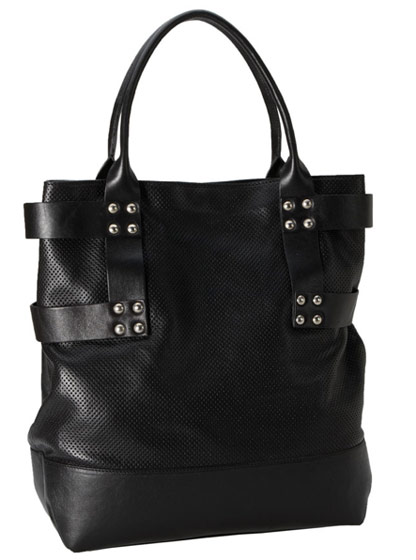 Hinge Perforated Leather Tote1