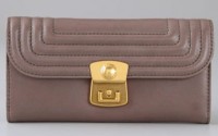 Marc by Marc Jacobs makes an elegant retro wallet 1 Marc by Marc Jacobs Trapped Long Trifold Wallet