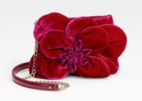 Kate spade red velvet bag sale