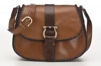 Salvatore Ferragamo Gancio Belt Line - Leather Satchel