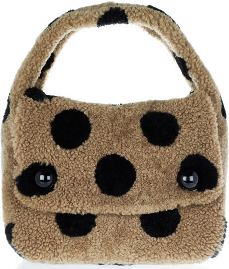 Marc jacobs shearling bag cheap
