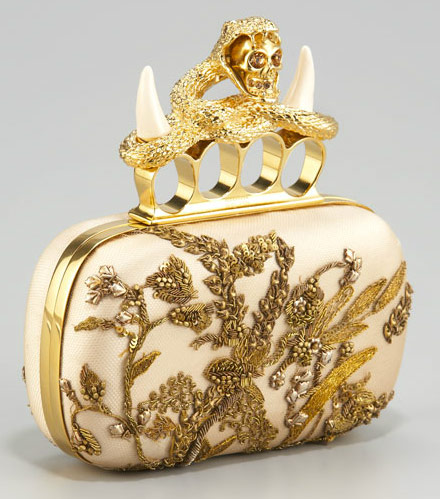 Mcqueen hotsell skull clutch