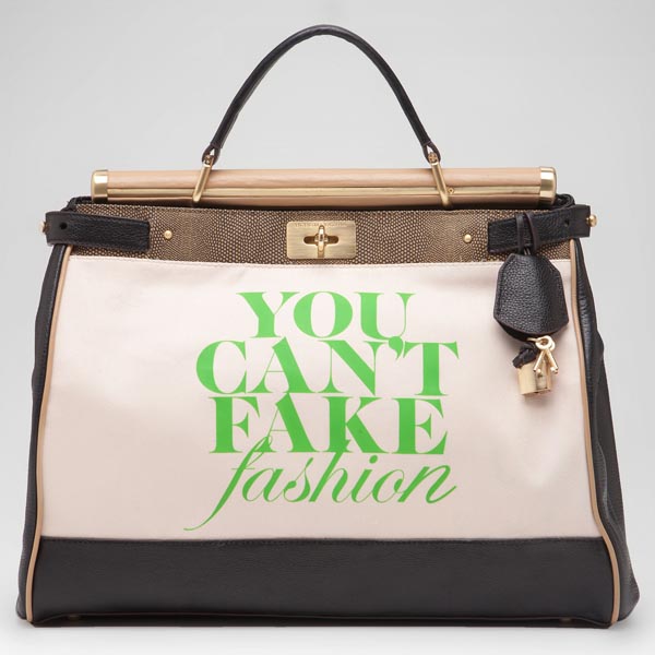 CFDA launches second "You Can't Fake Fashion" handbag event on eBay this morning! 6 BCBG eBay