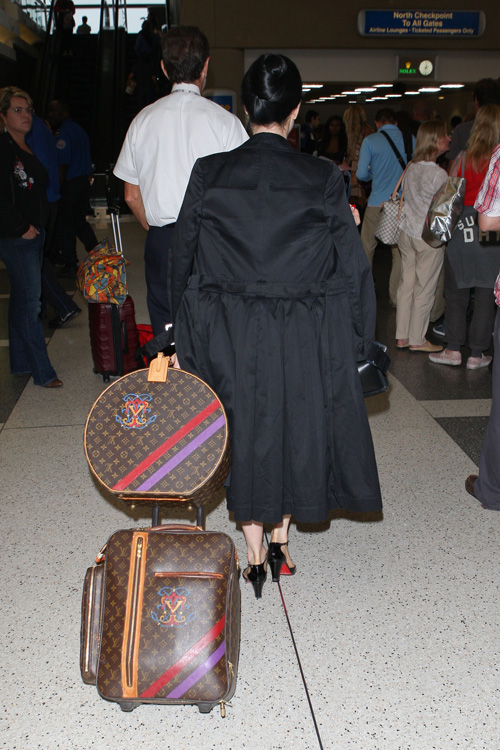 Celebrities and Louis Vuitton Luggage 6