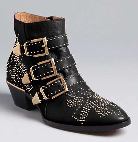 designer studded boots