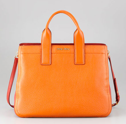 Miu-Miu-Madras-Bicolore-Satchel-Bag Miu Miu Madras Bicolore Satchel Bag