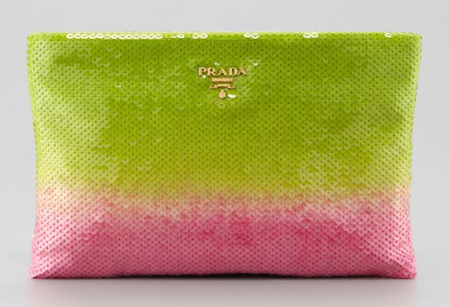 Prada Degrade Sequin Clutch Prada Degrade Sequin Clutch