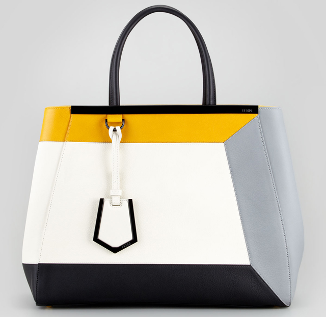 Fendi Colorblock Tote