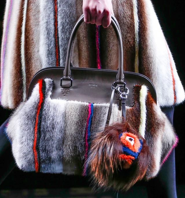 Fendi Fur Bags for Fall 2013 (1)