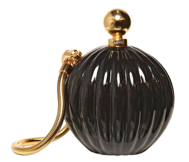 Lanvin Enameled Resin Perfume Show Clutch