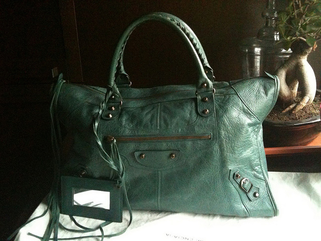 Balenciaga Vert Menthe Work Bag