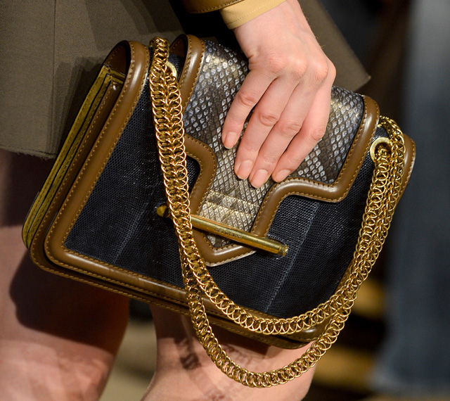 Belstaff Fall 2013 Chain Shoulder Bag