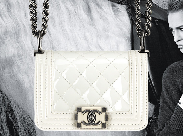The Spring 2013 Chanel Boy Bags, with advertising campaign featuring Alice Dellal (7)
