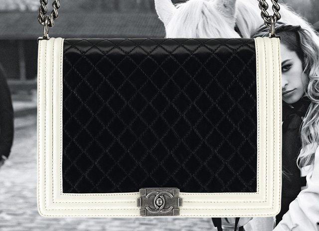 The Spring 2013 Chanel Boy Bags, with advertising campaign featuring Alice Dellal (9)