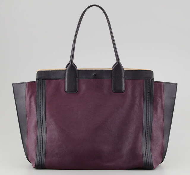 Chloe Alison East-West Colorblock Tote