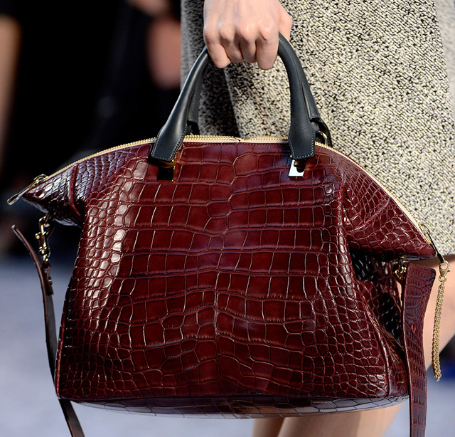 Chloe Fall 2013 Crocodile Duffel