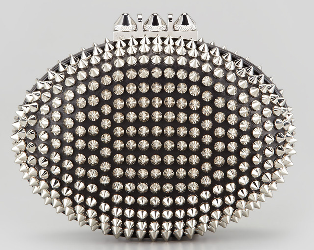 Christian Louboutin Spiked Clutch