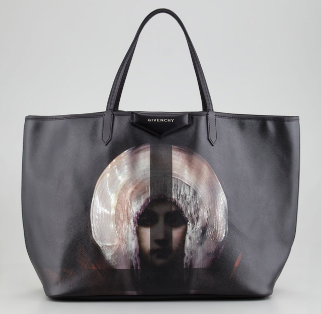 Givenchy Antigona Madonna-Print Shopper
