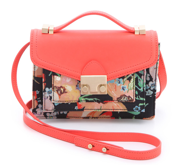 Loeffler Randall Floral Mini Rider Bag