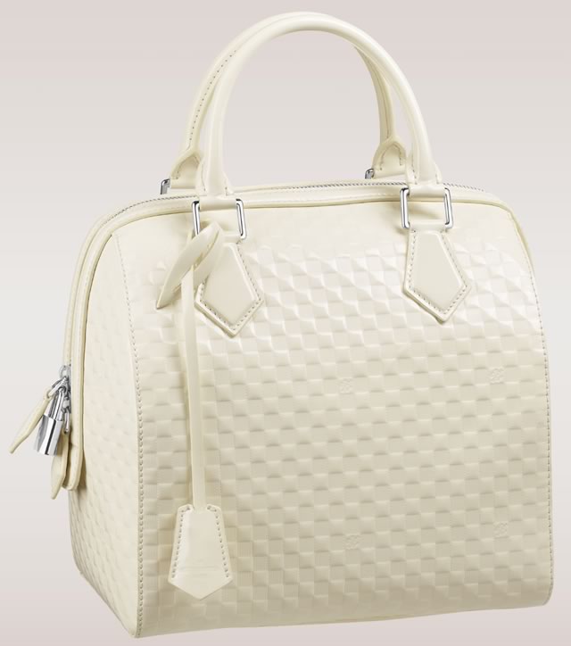 Louis Vuitton Speedy Cube Cream