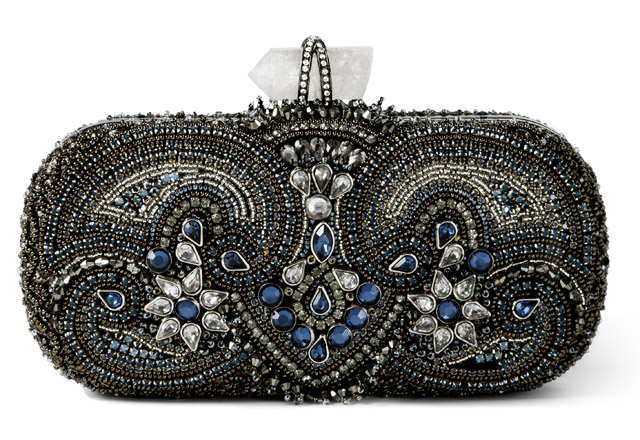 Marchesa Lily Embroidered Clutch