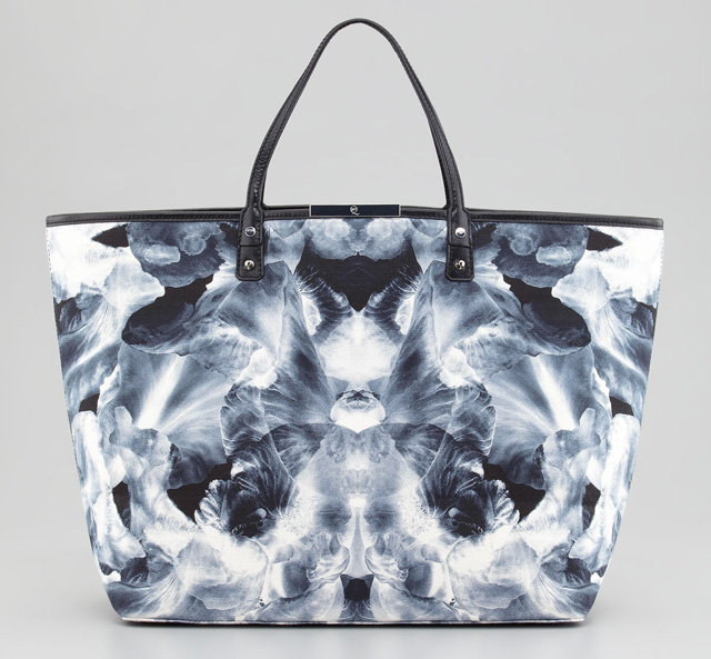 McQ Alexander McQueen Iris Large Printed Tote