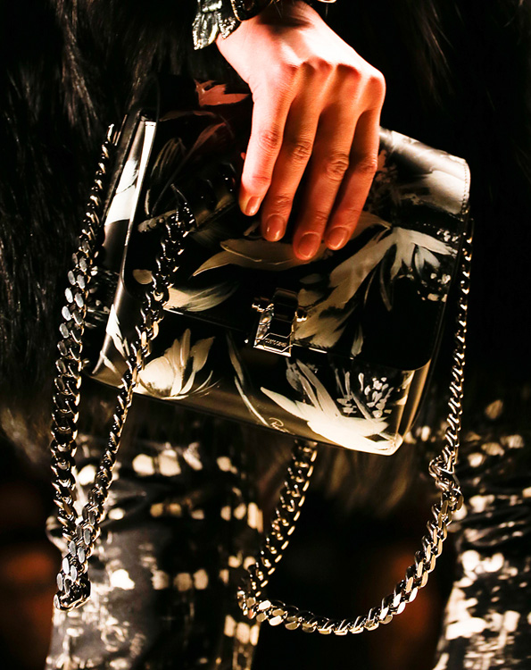 Roberto Cavalli Chain Strap Printed Bag