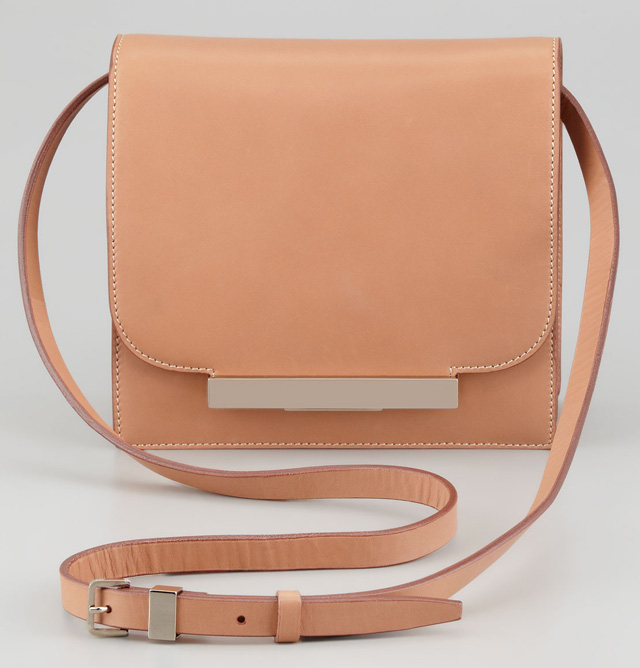 The Row Classic Leather Shoulder Bag