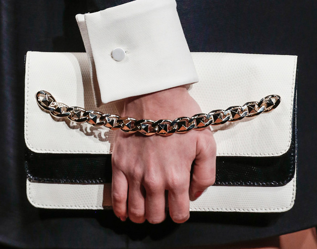 Valentino Chain Strap Clutch