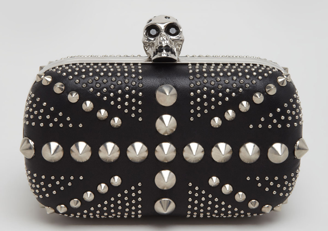 The 2103 Met Gala is celebrating punk fashion, and so are these handbags 4 Alexander McQueen Studded Britannia Skull Clutch