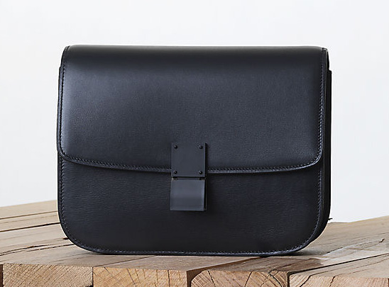 Celine All Black Classic Box Bag Fall 2013