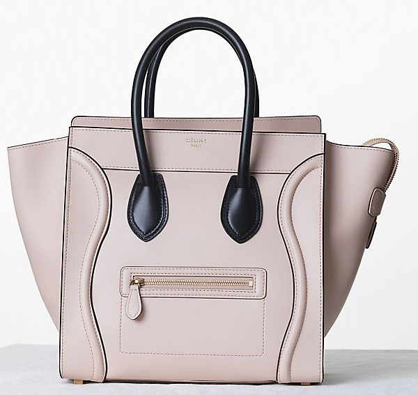 Celine Bicolor Luggage Tote Fall 2013