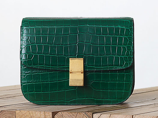 Celine Crocodile Classic Box Bag Fall 2013