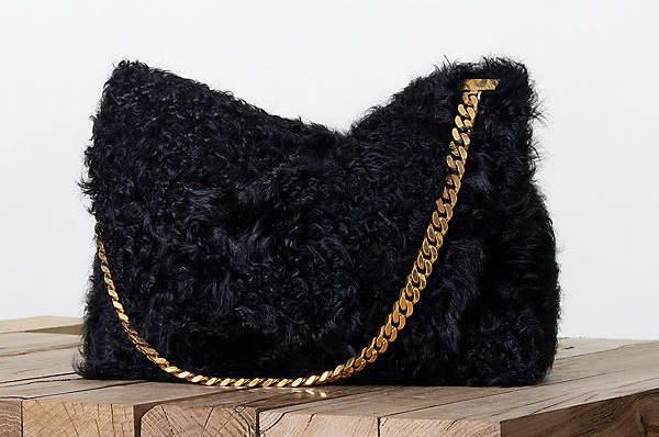 Celine Gourmette Shoulder Bag Fur Fall 2013