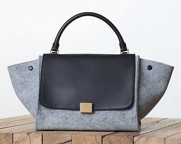 Celine Trapeze Bag Felt Fall 2013