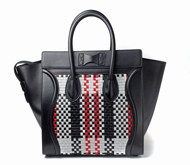 The Celine Luggage Tote is getting the woven treatment for fall ...