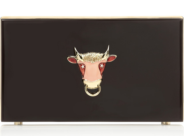 Charlotte Olympia Taurus Clutch