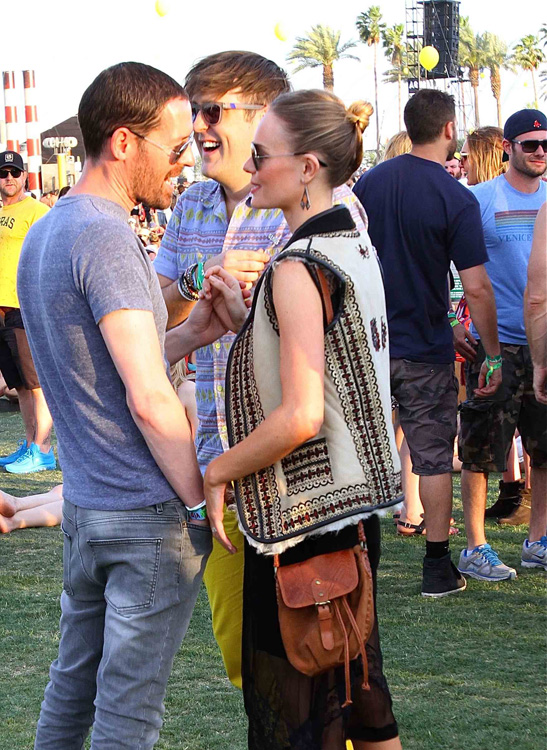 Kate Bosworth Brown Crossbody Bag Coachella